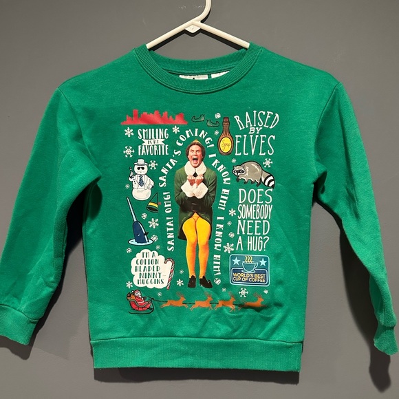 Licensed Elf Talking Kids' Sweatshirt - Picture 3 of 6